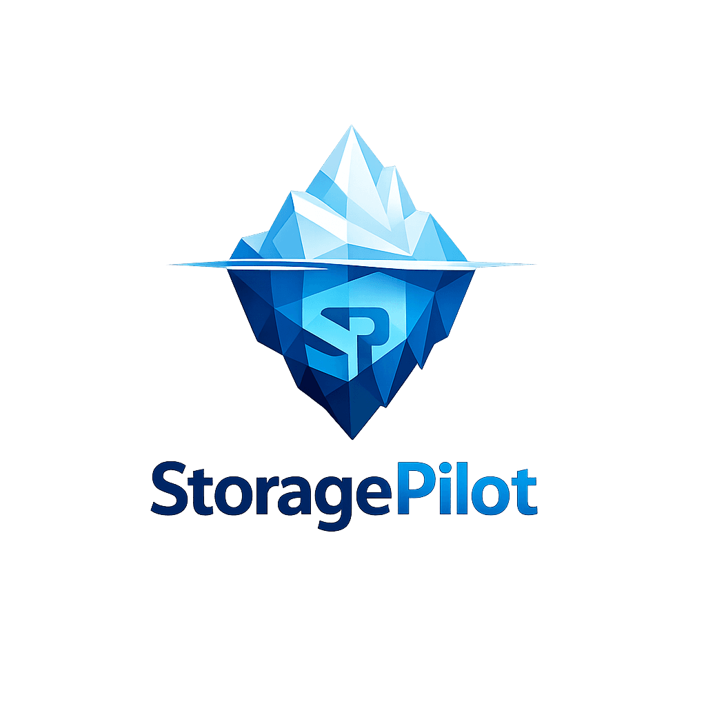 StoragePilot iceberg logo